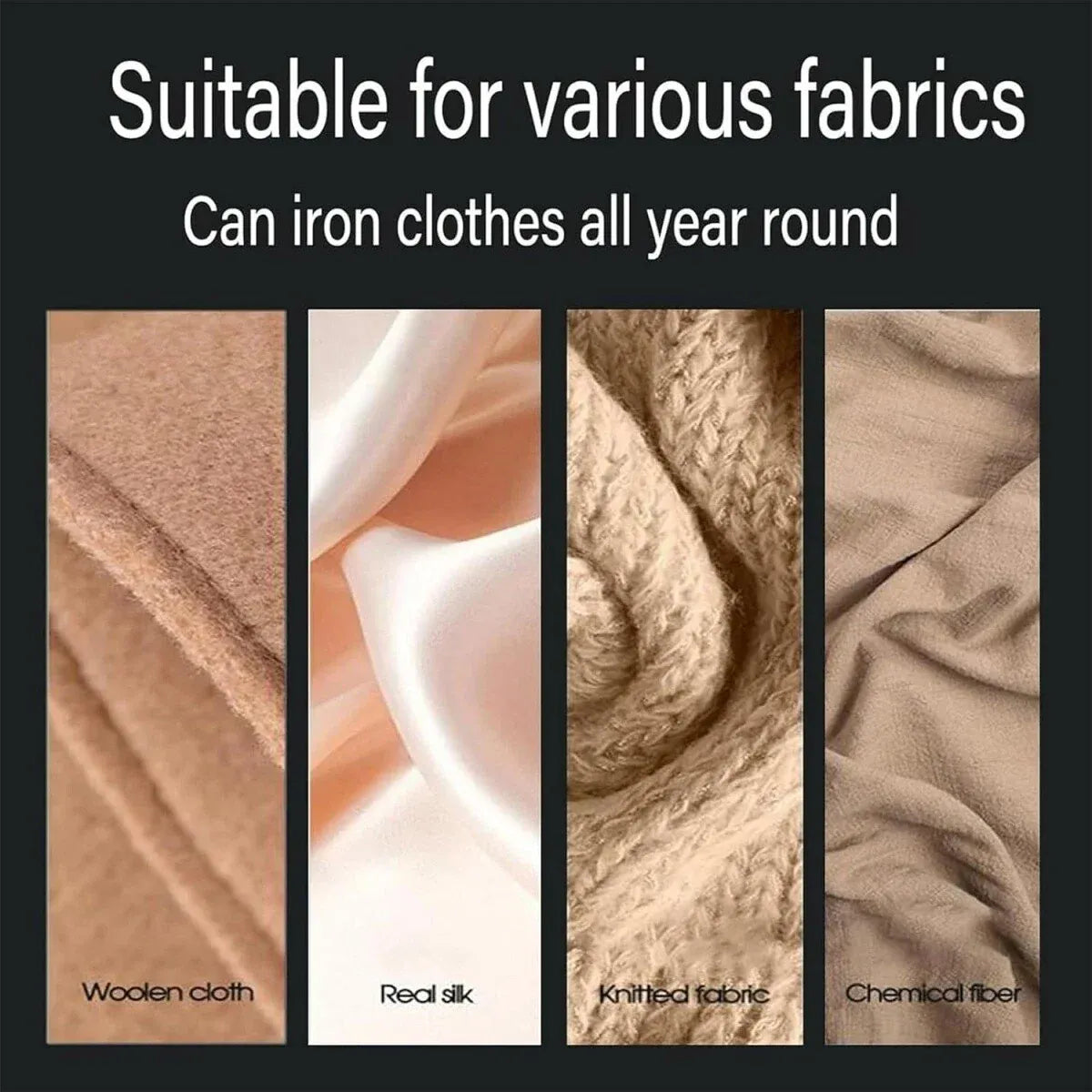 Foldable Travel Iron — Mini Steam & Dry Iron (Ready in 30s) | مكواة قابلة